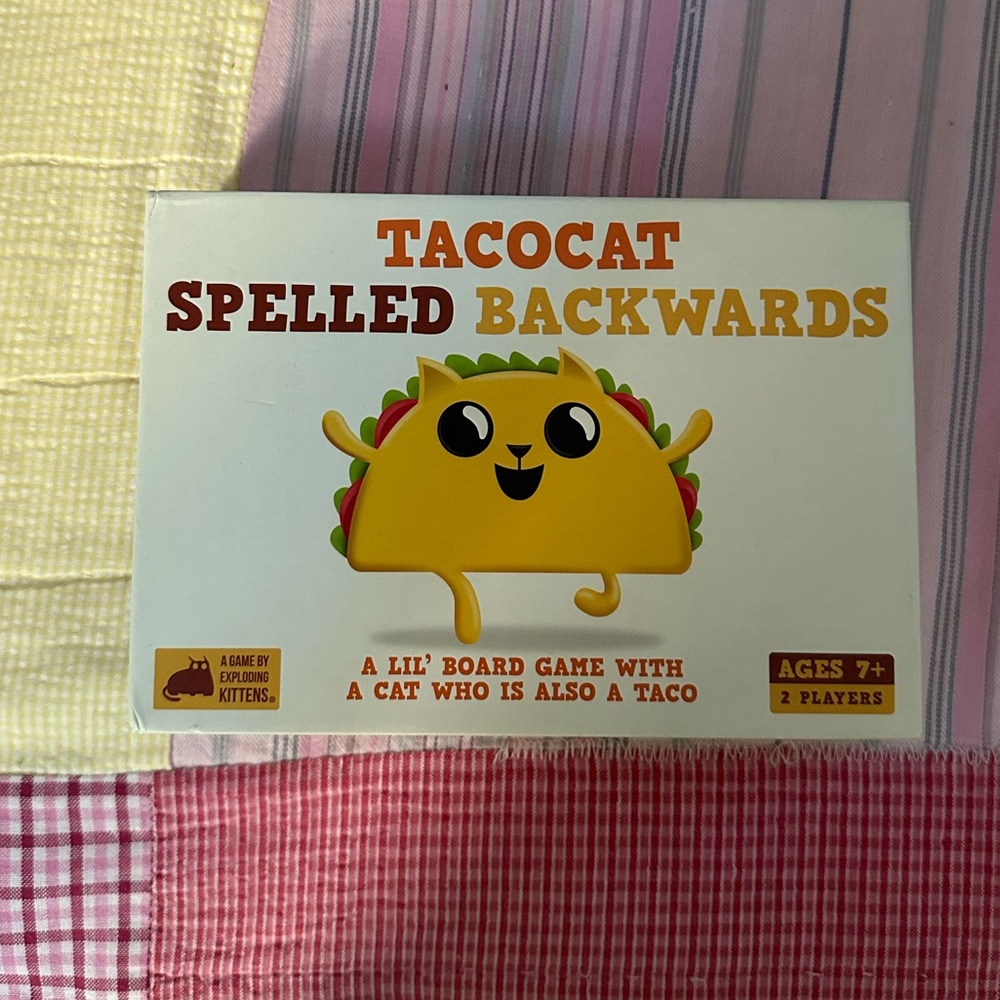 TacoCat Spelle Backwards